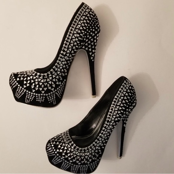 Alba Bedazzled stilettos! 👠🥰💎 Sz6 - Picture 7 of 9